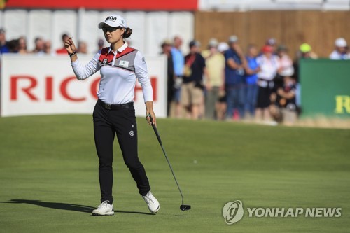 박성현, 브리티시오픈 첫날 2타 차 공동 3위…선두는 이민지