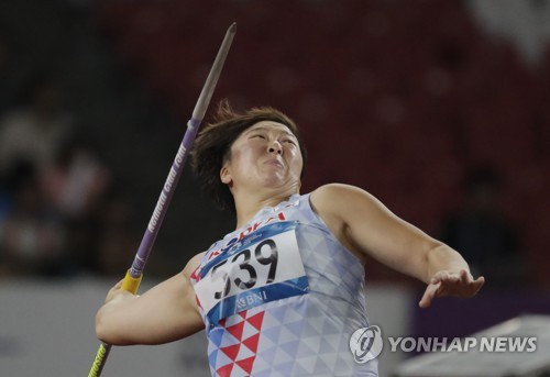 [아시안게임] '3번째 도전에서 銅' 김경애 "5번까지 해볼까요"