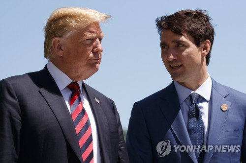 트럼프 "캐나다와 잘하고 있다"… 나프타 협상 금주 타결 낙관