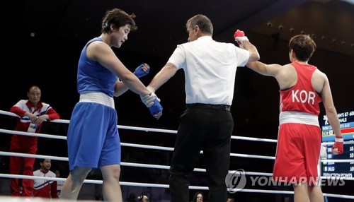 -아시안게임- 오연지, 북한 최혜송 꺾고 여자복싱 첫 금 도전