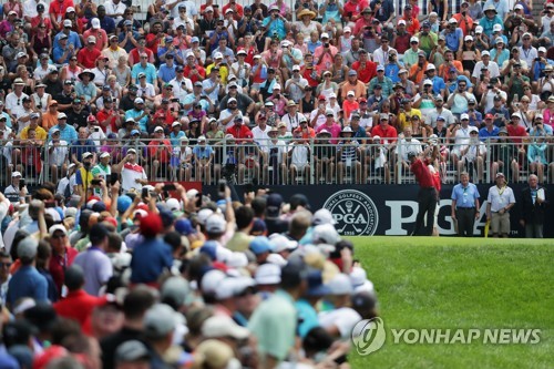 '타이거 효과' PGA챔피언십 시청률 69% 상승
