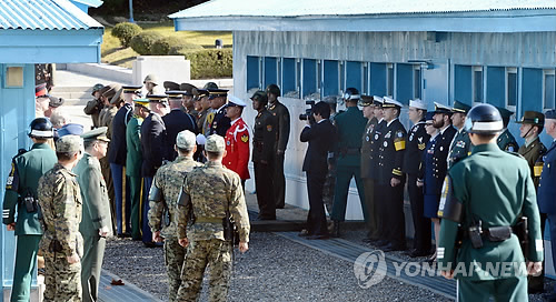 유엔사-북한군, 판문점 실무접촉 거쳐 北 주민 시신 송환