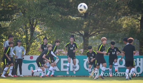 [아시안게임] 여자축구 대표팀, 金 사냥 꿈 안고 출국