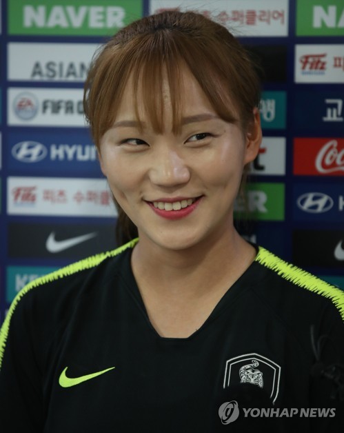 [아시안게임] 여자축구 김혜리·장슬기 "일본과 4강전 필승"