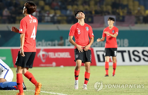 [아시안게임] 축구 충격패·농구 분패… 한국 구기 출발부터 삐걱