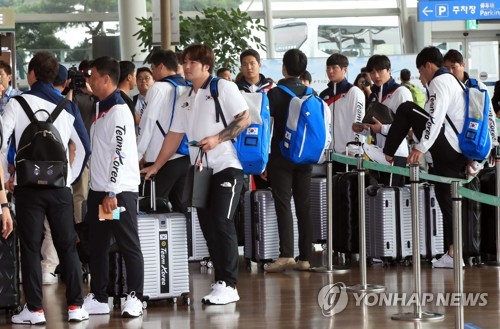 [아시안게임] 3연속 우승 노리는 선동열호, 격전지 자카르타 향해 출국