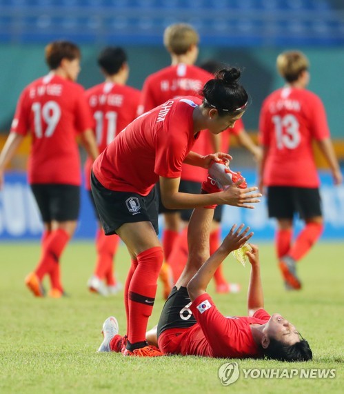 [아시안게임] 여자축구 전가을 "황금세대 책임감으로 새 역사 쓸래요"