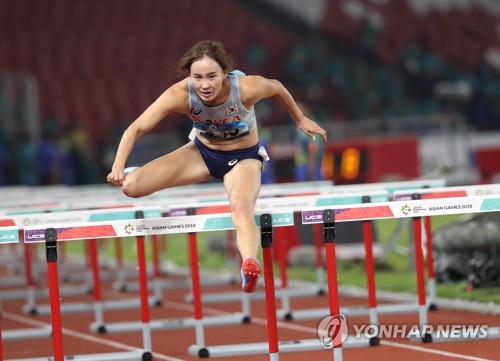 -아시안게임- 허들 정혜림, 압도적 1위로 결선행… 김국영도 예선통과