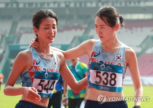 -아시안게임- 허들 정혜림, 8년 만의 육상 金… 100ｍ 김국영 8위