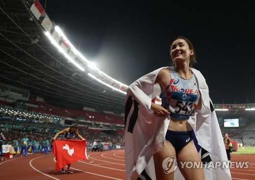 [아시안게임] 두 번 고개 저은 정혜림 "2022년 AG는 무리, 공주도 그만"