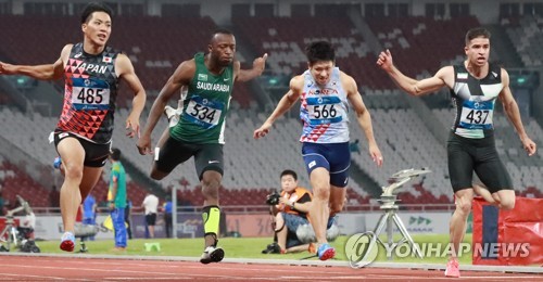 -아시안게임- 허들 정혜림, 8년 만의 육상 金… 100ｍ 김국영 8위