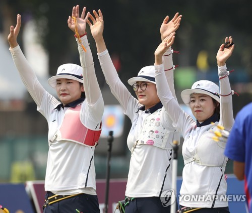 [아시안게임] 양궁 결승 첫날, 웃음 찾은 女… 아쉬움 삼킨 男·컴파운드