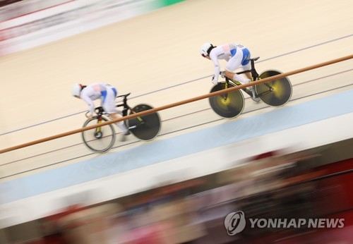 [아시안게임] 동메달에 눈물 훔친 사이클 여자단체스프린트