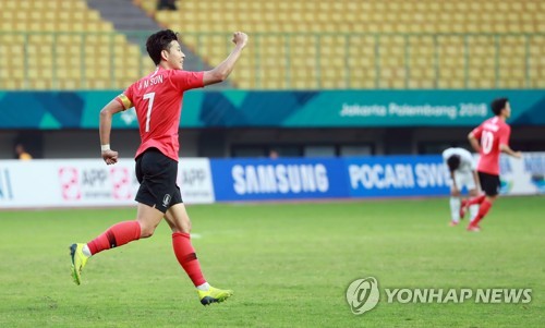 -아시안게임- 손흥민 거들자 황의조 3골… 김학범호, 우즈베크 꺾고 4강