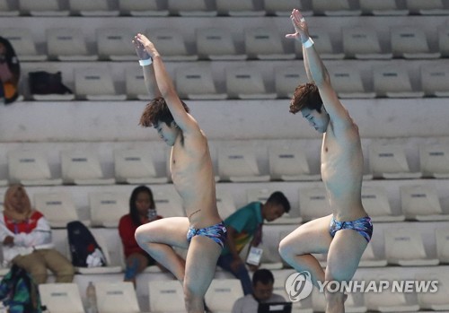 [아시안게임] 김영남·우하람 "'넘사벽' 중국과도 해볼 만해요"