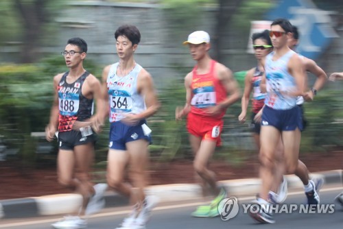 -아시안게임- 김현섭, 남자 20㎞ 경보 4위… 1시간27분17초