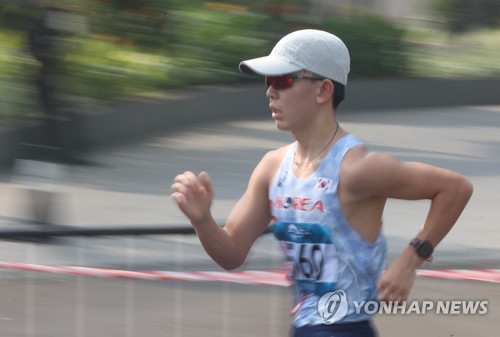 [아시안게임] '경보 샛별' 주현명 "4등이 가장 억울하다고 해서"