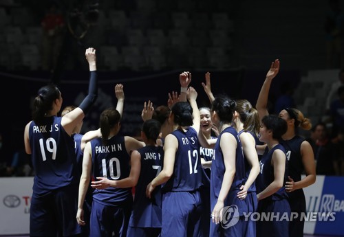 [아시안게임] 여자농구, 1일 중국과 결승… '남북이 힘 합쳐 만리장성 넘는다'