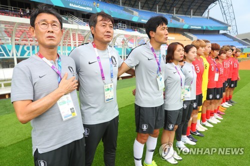 [아시안게임] 유종의 미 거둔 여자축구 '이제는 내년 월드컵이다'