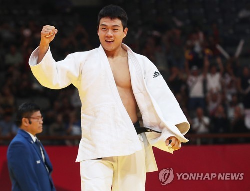 [아시안게임] 인천·리우 아픔 설욕한 유도 곽동한 "패배 후 이 악물었죠"