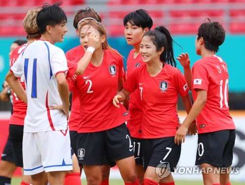 [아시안게임] 지소연·이민아 "4년 뒤에 다시 도전하고 싶어요"