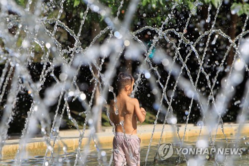 유럽도 끓는다… 포르투갈·스페인 일부 최고기온 44도 기록