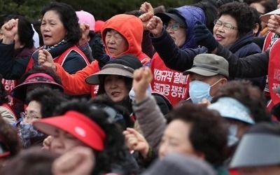 연세대 경비노동자들 "학교가 근무시간 일방 변경… 협약무시"