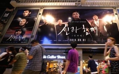 '신과함께2' 천만 돌파…역대 22번째 '천만 클럽' 가입