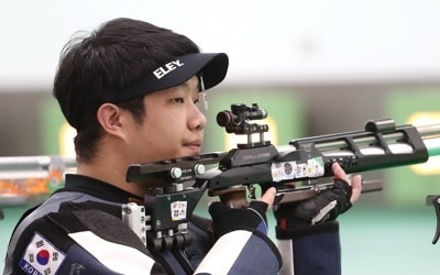 [아시안게임] 송수주, 사격 남자 10m 공기 소총 5위