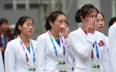 -아시안게임- 북한 여자핸드볼, 20초 남기고 통한의 실점… 4강행 좌절