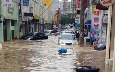 전국 곳곳 물난리… 주택·농작물·도로 침수에 산사태 주의보