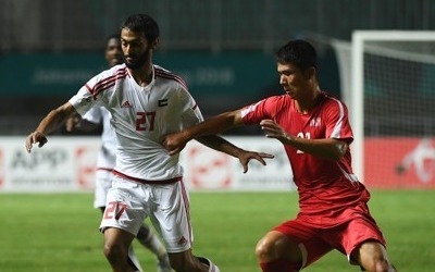 -아시안게임- 북한 축구, 8강서 UAE에 패배… 일본-UAE 4강 격돌