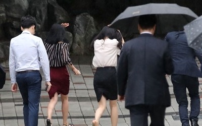 중부 곳곳·경북 북부 호우특보…시간당 40㎜ 이상 폭우