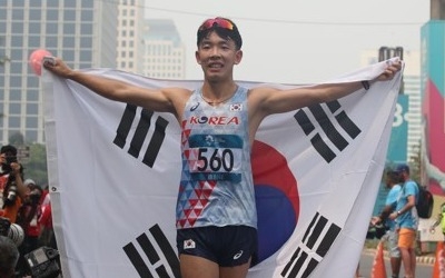 [아시안게임] '경보 샛별' 주현명 "4등이 가장 억울하다고 해서"