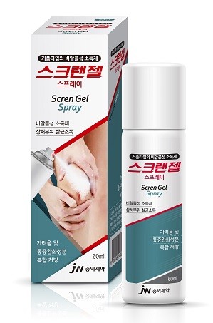 JW중외제약, 거품 타입 소독제‘스크렌젤 스프레이’출시