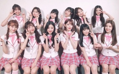 '프로듀스48' 아이즈원 첫 단체 사진 어때…장영원·사쿠라 나란히 센터