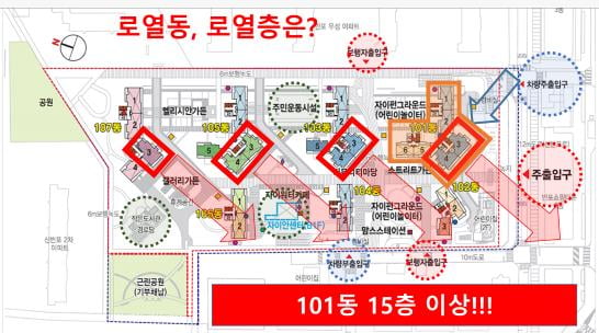 [집코노미] 단지 '배치도'로 로열동·로열층 파악하는 법