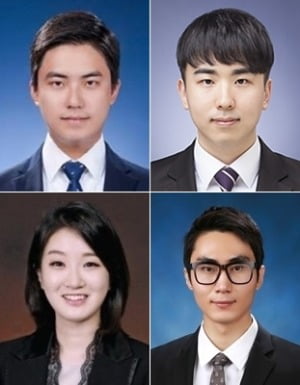 (좌측 상단부터 시계방향) 김경진·이혜성 시니어, 강유빈·안혜진 컨설턴트