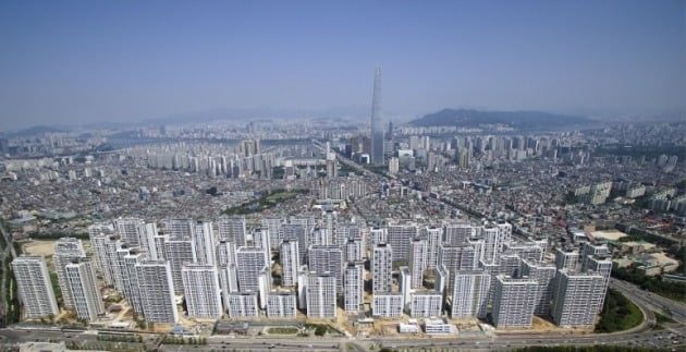 서울 가락동 가락시영을 재건축한 ‘송파헬리오시티’. 삼천공인 제공