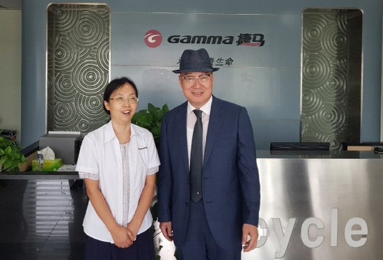 중국 gamma 자전거