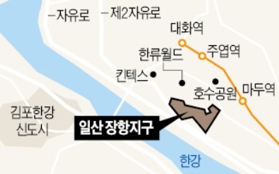 닻 올린 일산 장항지구 개발… 10월부터 토지보상 협의