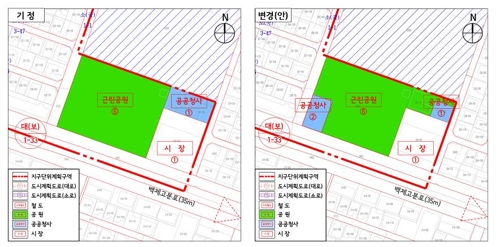 서울 송파구 잠실근린공원 확대… 잠실본동 주민센터 이전 신축