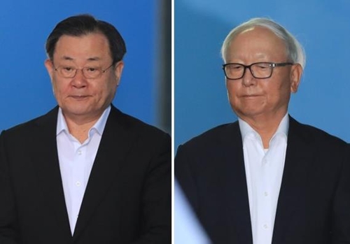 이병기·이병호 前국정원장 보석청구 기각… 구속상태서 2심 재판