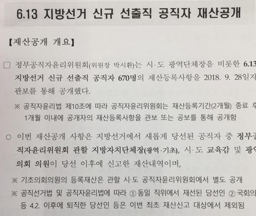 [재산공개] '주식부자' 임미란 광주시의원 54억원 신고