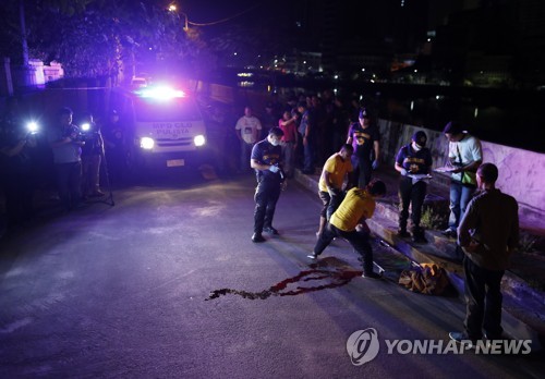 두테르테의 '마약과의 유혈전쟁'에 필리핀 국민은 78%가 만족