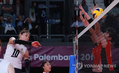 -아시안게임- 김연경 32점 대폭발… 한국 여자배구, 일본 꺾고 동메달