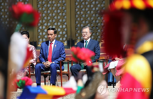 대통령 주최 국빈 환영식 처음 열린 창덕궁