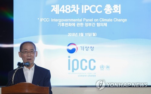 이회성 IPCC 의장 "올해 같은 기록적 폭염, 빈번해질 수도"