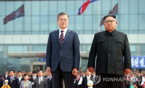 [평양정상회담] '평창의 감동' 北악단, 문대통령 앞서 다시 공연