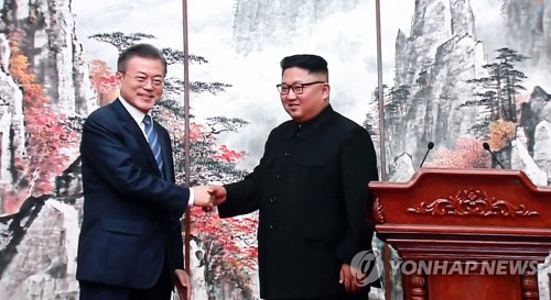 [평양공동선언] 김정은, 전세계에 첫 '비핵화 육성' 메시지